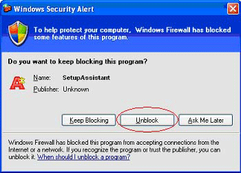 Windows Security Alert