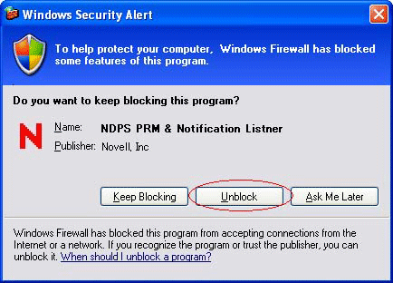 ows Security Alert